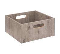 5five - cesta "mix n modul" gris efecto roble 31x15cm