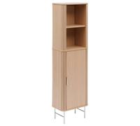 5Five - Columna de baño Liora Beige - 45 x 30 x 160 cm - Almacenamiento y organización del baño
