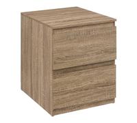 5five - cómoda de 2 cajones dolo Efecto Madera Natural