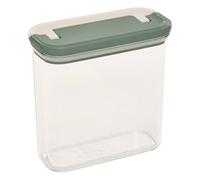 5Five - Contenedor rectangular transparente LOCK - 1,3 L - 17,6 x 8,4 x 18 cm - Almacenamiento de alimentos, accesorio de cocina