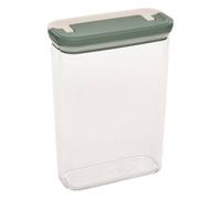 5Five - Contenedor rectangular transparente LOCK - 2 L - 18 x 8,4 x 24,4 cm - Almacenamiento de alimentos, accesorio de cocina