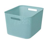 5five - crochy 19l cesta de ganchillo azul