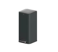 5five - cubo de basura metálico verde "delta" 30l