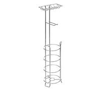 5five - Desenrollador de Papel higiénico de Acero Inoxidable con Soporte para teléfono
