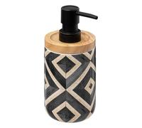 5five - dispensador de jabón Canvas Negro y Beige 400ml