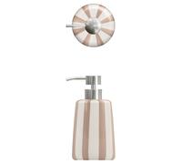 5five - dosificador de jabón a Rayas Rosa Trigo strio 400ml