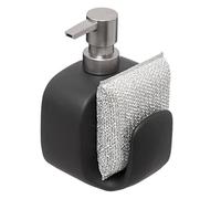 5five - dosificador de jabón con esponja 400ml negro