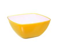 5five - ensaladera d19cm "cuadrada" amarillo mostaza