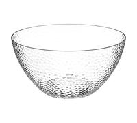 5five - ensaladera martillada d25cm "estiva" transparente