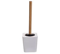 5five - escobillero de bambú naturéo Blanco