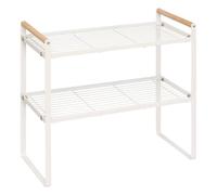 5Five - Estante de acero blanco BALM - 42 x 21 x 37,5 cm - Almacenamiento y organización de cocina