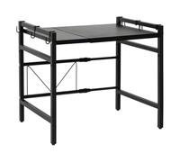 5five - estante para microondas black edition extensible 1 estante negro