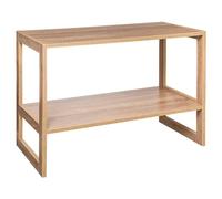 5five - estantería apilable de 2 Compartimentos Mix n modul Efecto Madera Natural