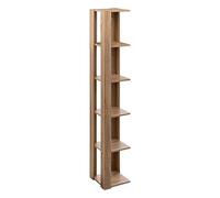 5five - estantería esquinera de Columna Efecto Roble Beige Natural