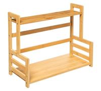 5five - estantería pequeña de bambú de 2 niveles