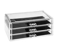 5five - joyero de 3 cajones "selena" transparente