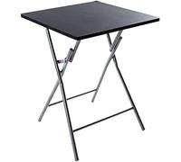 5five - mesa plegable 2 plazas negro