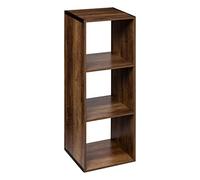 5five - Mix n modul indus 3 estantes, Efecto Madera Oscura