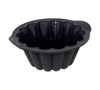 Paris Prix Molde para Tartas Secret de Gourmet Silicona 22 cm Negro/Rojo