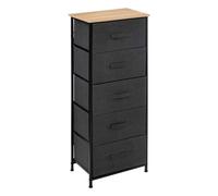 5five - Mueble Alto tissa con 5 cajones Gris Oscuro
