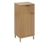 5five - Mueble bajo de 2 Puertas tasso en Efecto Madera Natural