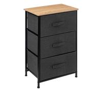 5five - Mueble de 3 cajones tissa Gris Oscuro