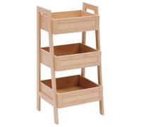 5Five - Mueble de baño Beige Cane - 40 x 34,2 x 80 cm - Almacenamiento y organización del baño