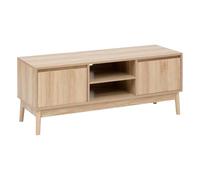 5five - Mueble TV abana Efecto Roble Natural con 2 armarios
