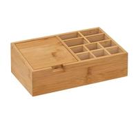 5five - Organizador de 10 Compartimentos con Espejo de bambú