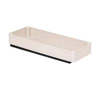 5Five - Organizador de armario de plástico beige STORA - 37,7 x 13,3 x 6,2 cm - Accesorio de organización, uso diario