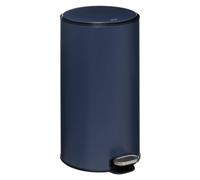 5five - papelera metálica "delta" 30l azul petróleo