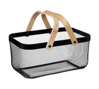 5five - papelera metálica "mayaj" 40x26cm negra