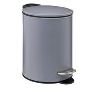 5five - Papelera metálica Soft Close 3l colorama Gris