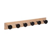 5five - percha 6 cabezas pino negro