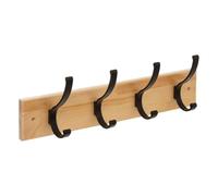5five - Percha metálica de Madera de 4 Cabezas