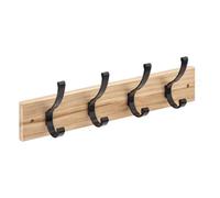 5five - Percha metálica de Madera de 4 Cabezas