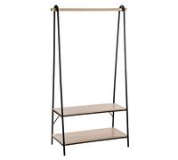 5five - Perchero jano con estantes Negro