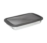 5five - plato rectangular con tapa de silicona 35x21cm "keepeat