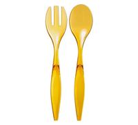 5five - servidores de ensalada "cuadrados" amarillo mostaza