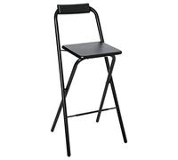 5five - Silla de Bar Plegable louna Negra