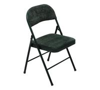 5five - Silla Plegable con Asiento Reforzado de Terciopelo Flexy+ Verde
