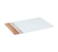 5five - tabla de cortar de cristal 30x20cm "scandinave nature