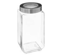 5five - tarro de cristal con tapa de acero "miro" 2l