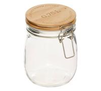 5five - tarro de cristal con tapa de pino "wording" 0,75l