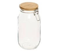 5five - tarro de cristal con tapa de pino "wording" 2l