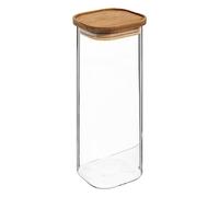 5five - tarro de cristal "hermet" de 2 litros con tapa de acacia