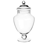 5five - tarro de cristal para caramelos con pie 2,1l