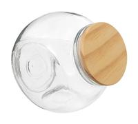 5five - tarro de cristal para caramelos con tapa de madera 2,1l