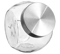 5five - Tarro de cristal para caramelos, tapa de acero inoxidable, 1,5