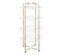 5five - Torre tendedero 4 Ruedas 40m Efecto Madera